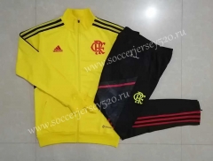 2022-2023 Flamengo Yellow Thailand Soccer Jacket Uniform-815