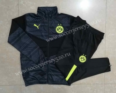 2022-2023 Borussia Dortmund Black&Grey Thailand Soccer Jacket Uniform-815