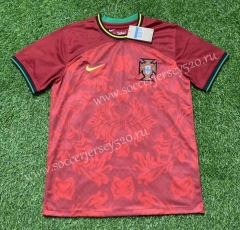 2022-2023 Portugal Home Red Thailand Soccer Jersey AAA-305