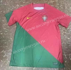 2022-2023 Portugal Home Red&Green Thailand Soccer Jersey AAA-817
