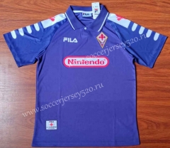 Retro Version 1998 Fiorentina Purple Thailand Soccer Jersey AAA-912