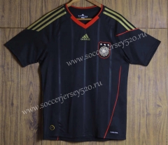 Retro Version 2010 Germany Black Thailand Soccer Jersey AAA-SL