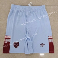 2022-2023 West Ham United Home White Thailand Soccer Shorts-2886