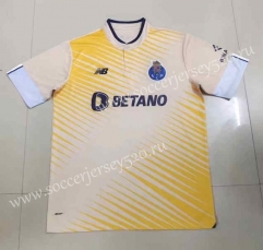 2022-2023 Porto Away Yellow Thailand Soccer Jersey AAA-HR