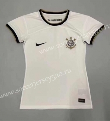2022-2023 Corinthians Home White Thailand Women Soccer Jersey AAA-908