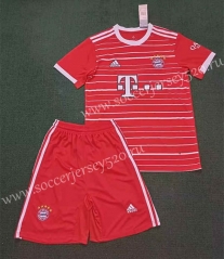 2022-2023 Bayern München Home Red Soccer Uniform-SKE