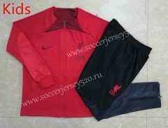 2022-2023 Liverpool Red Kids/Youth Soccer Jacket Uniform-815