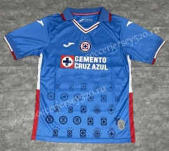 2022-2023 Cruz Azul Home Blue Thailand Soccer Jersey AAA-3066
