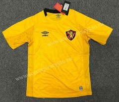 2022-2023 Sport Recife Goalkeeper Yellow Thailand Soccer Jersey AAA-GB
