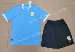 2022-2023 Uruguay Home Blue Soccer Uniform-718