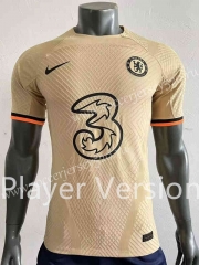 Player Version 2022-2023 Chelsea Away Yellow Thailand Soccer Jersey AAA-518