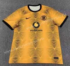 2022-2023 Kaizer Chiefs Home Yellow Thailand Soccer Jersey AAA-512