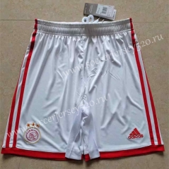 2022-2023 Ajax White Thailand Soccer Shorts-5805