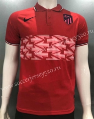 2022-2023 Atletico Madrid Red Thailand Polo Shirt-2044