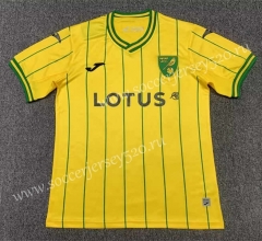 2022-2023 Norwich City Home Yellow Thailand Soccer Jersey AAA-512