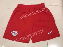 2022-2023 RB Leipzig Home Red Thailand Soccer Shorts-5805