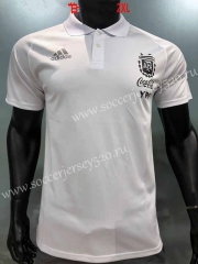 2022-2023 Argentina White Thailand Polo Shirt-2044