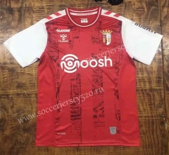 2022-2023 Sporting Clube de Braga Home Red Thailand Soccer Jersey AAA-HR