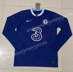 2022-2023 Chelsea Home Blue LS Thailand Soccer Jersey AAA-818