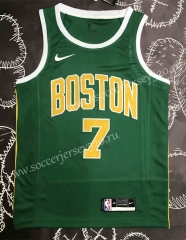 Boston Celtics Green #7 NBA Jersey-311