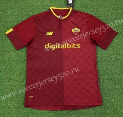 (S-4XL) 2022-2023 Roma Home Red Thailand Soccer Jersey AAA-403