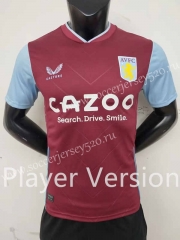 Player Version 2022-2023 Special Version Aston Villa Red Thailand Soccer Jersey AAA-2273