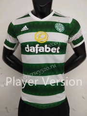 Player Version 2022-2023 Celtic Home White&Green Thailand Soccer Jersey AAA-2273