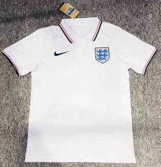 2022-2023 England White Thailand Polo Shirt-2851