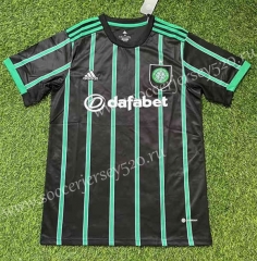 (S-4XL) 2022-2023 Celtic Away Black&Green Thailand Soccer Jersey AAA-305