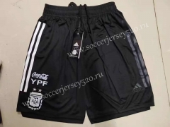 2022-2023 Argentina Black Thailand Soccer Shorts-6794