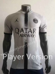 Player Version 2022-2023 Paris SG Away Light Gray Thailand Soccer Jersey AAA-518