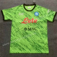 2022-2023 Napoli Goalkeeper Green Thailand Soccer Jersey AAA-0485
