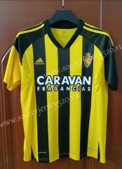 2022-2023 Real Zaragoza Away Yellow&Black Thailand Soccer Jersey AAA-7T