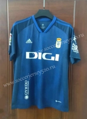 2022-2023 Real Oviedo Home Blue Thailand Soccer Jersey AAA-7T