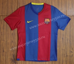Retro Version 06-07 Barcelona Red&Blue Thailand Soccer Jersey AAA-SL