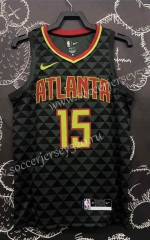Atlanta Hawks Black #15 NBA Jersey-311