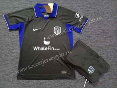 2022-2023 Atletico Madrid Black Soccer Uniform -SJ