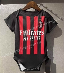 2022-2023 AC Milan Home Red&Black Baby Soccer Uniform-CS