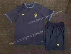 2022-2023 France Royal Blue Soccer Uniform-SJ