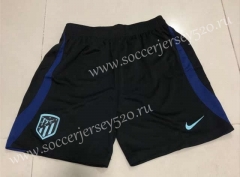 2022-2023 Atletico Madrid Away Black Thailand Soccer Shorts-5805