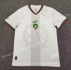 2022-2023 Morocco Away White Thailand Soccer Jersey AAA-512