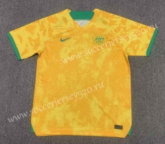 022-2023 Austria Home Yellow Thailand Soccer Jersey AAA-512