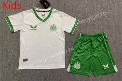 2022-2023 Newcastle United 2nd Away White Kids/Youth Soccer Uniform-3162