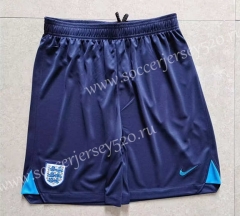 2022-2023 England Home Royal Blue Thailand Soccer Shorts-5805