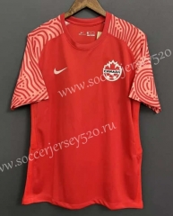 2022-2023 Canada Home Red Thailand Soccer Jersey AAA