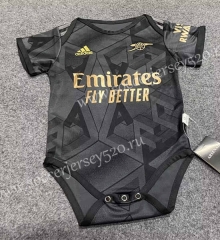 2022-2023 Arsenal Away Black&Grey Baby Soccer Uniform-3066