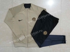 2022-2023 Chelsea Earth-Yellow Thailand Soccer Jacket Unifrom -815