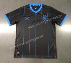 2022-2023 Rangers Black Thailand Soccer Jersey AAA-HR