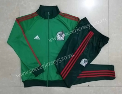 2022-2023 Mexico Dark Green Thailand Soccer Jacket Uniform -LH