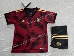 2022-2023 Germany Away Red&Black Soccer Uniform-SJ